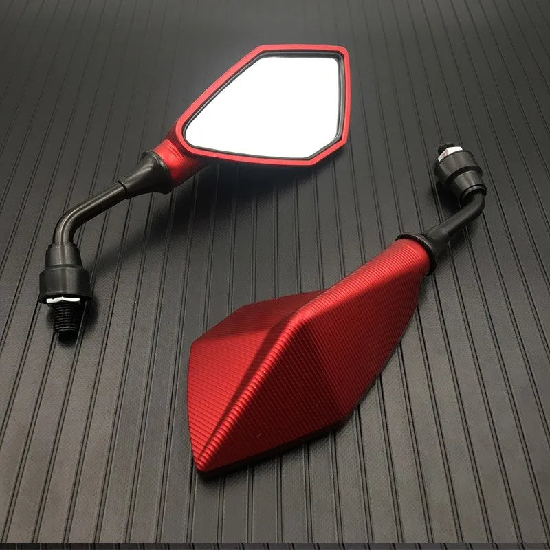 Universal M10 Motorcycle Rearview Mirror Replacement Parts Scooter E-bike Reversing Auxiliary Mirror Modified Accessories