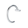 1Pc Stainless Steel Fake Nose Rings Hoops, Septum Rings C Clip Lip Ring Fake Nose Piercing Non-Pierced Body Jewelry for Women