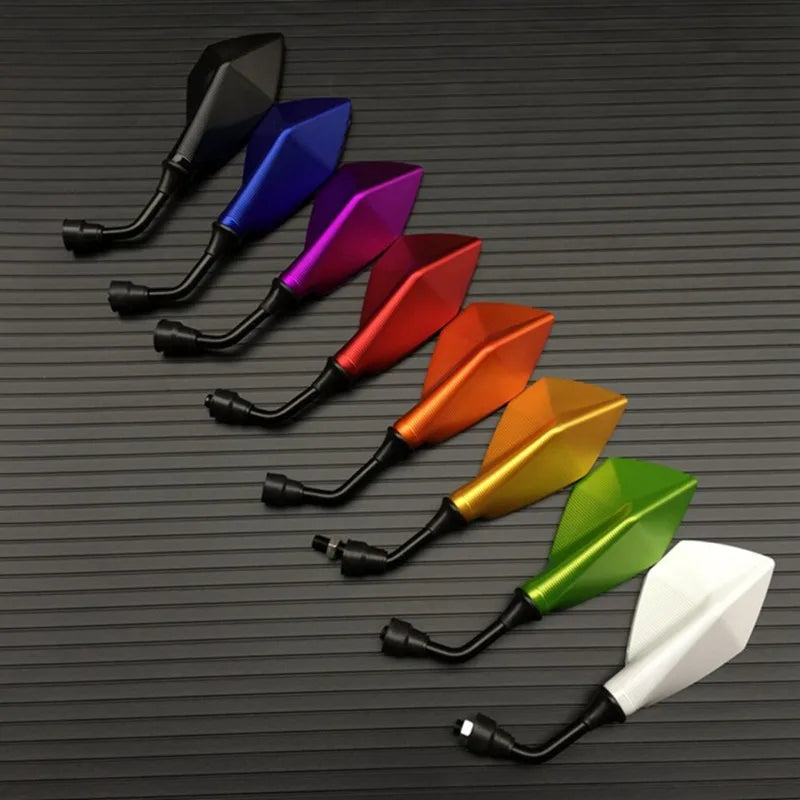 Universal M10 Motorcycle Rearview Mirror Replacement Parts Scooter E-bike Reversing Auxiliary Mirror Modified Accessories