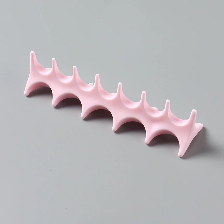 Soft Silicone Nail Pen Holder Brush Rack Shelf UV Gel Brush Display Stand Makeup Painting Pen Rest Organizer Stander Manicure
