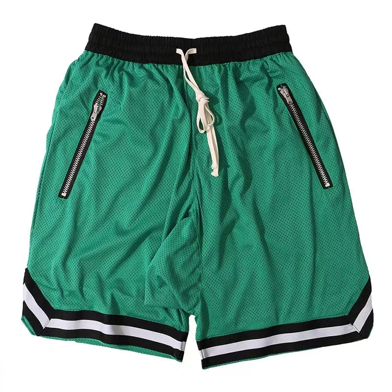 2025 newSummer Men's Basketball Shorts Brand Beach Outfit Sexy Swimwear Men's Swimwear Low Waisted Breathable Basketball Pants