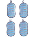 Kitchen Cleaning Sponge Double Sided Sponge Scrubber Sponges For Dishwashing Scouring Pad Dish Cloth Kitchen Cleaning Tools