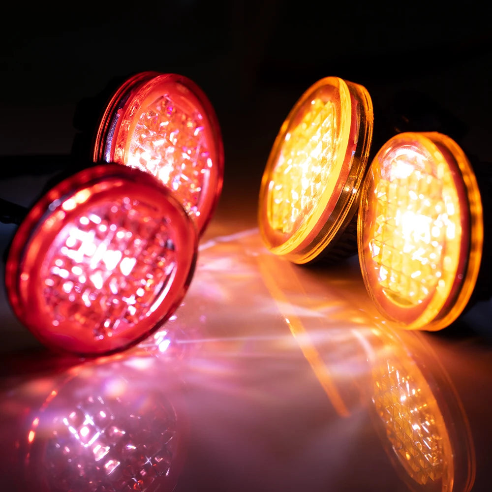 AXSPEED 1Set LED Lights Headlights Spotlight for TRX-4 TRX-6 Axial SCX10 90046 Wraith 1/10 RC Car Decoration Parts Accessories