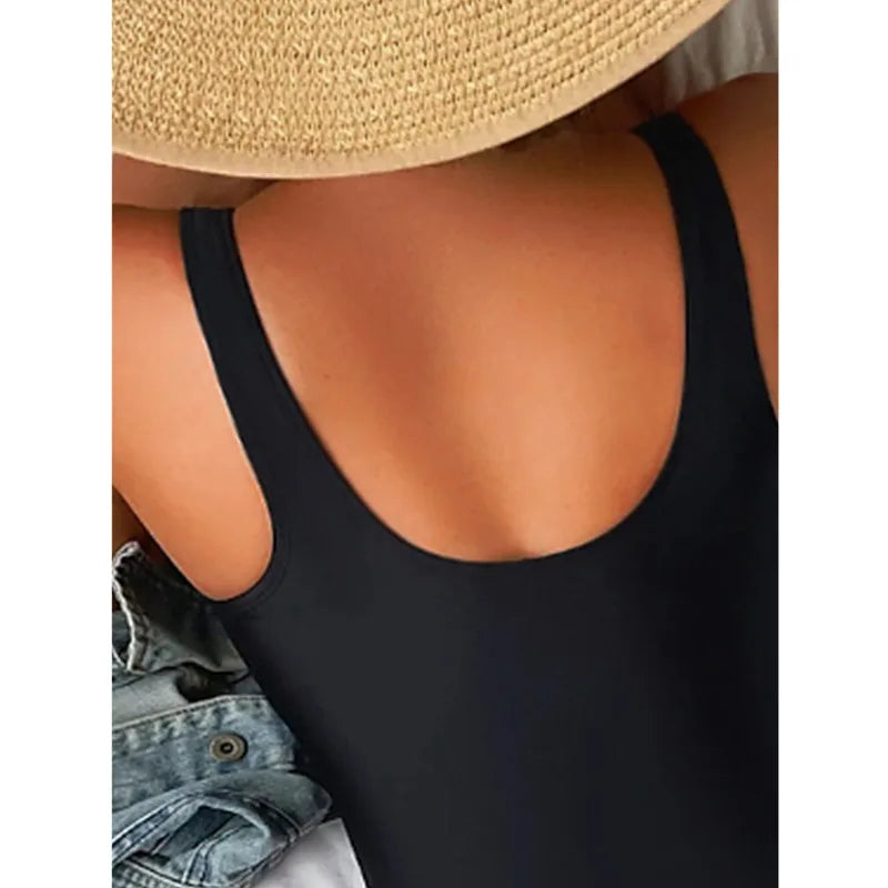 Summer Print Sexy One Piece Swimsuits Closed Women Swimwear Push Up Swimming Wear Body Bathing Suits Beachwear Pool Bather 2025