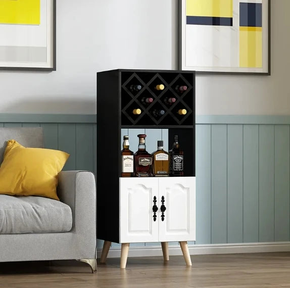 *Living Room Wine Cabinet Modern Simple Wine Rack Wall Storage Cabinet Restaurant Home Small Wine Cabinet