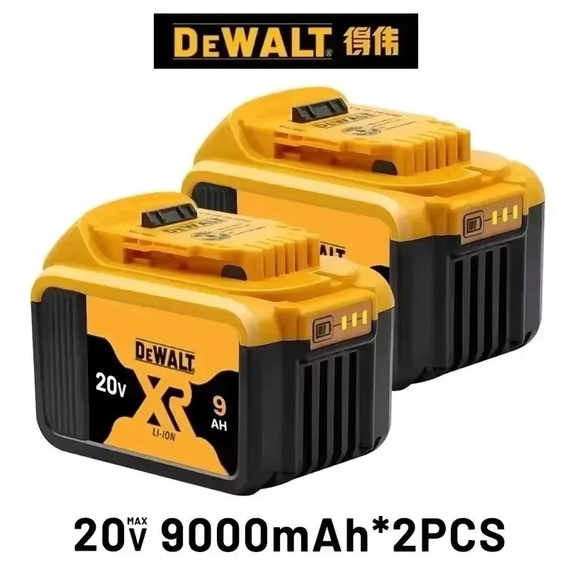 100% Genuine Dewalt 20V Battery,5AH 6AH Rechargeable Lithium Ion Battery, Dewalt DCB200 Power Tool Replacement Battery