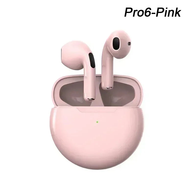 TWS Wireless Bluetooth In Ear Earphones HiFi Stereo Gaming Earphones, Built-in Microphone Sports Earphones