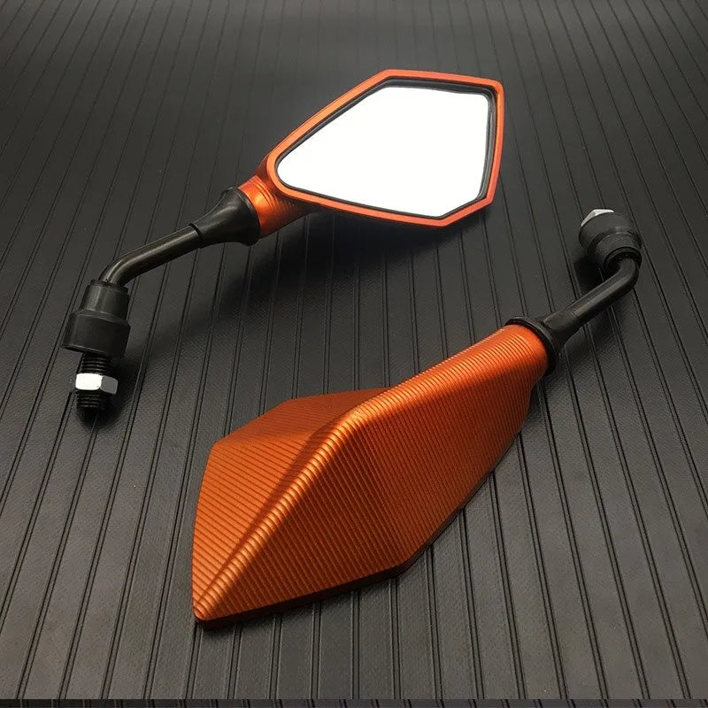 Universal M10 Motorcycle Rearview Mirror Replacement Parts Scooter E-bike Reversing Auxiliary Mirror Modified Accessories