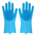 Magic Silicone Rubber Dishwashing Cleaning Gloves Household Scrubber Efficient Kitchen Cleaning Tools for Easy Cleaning