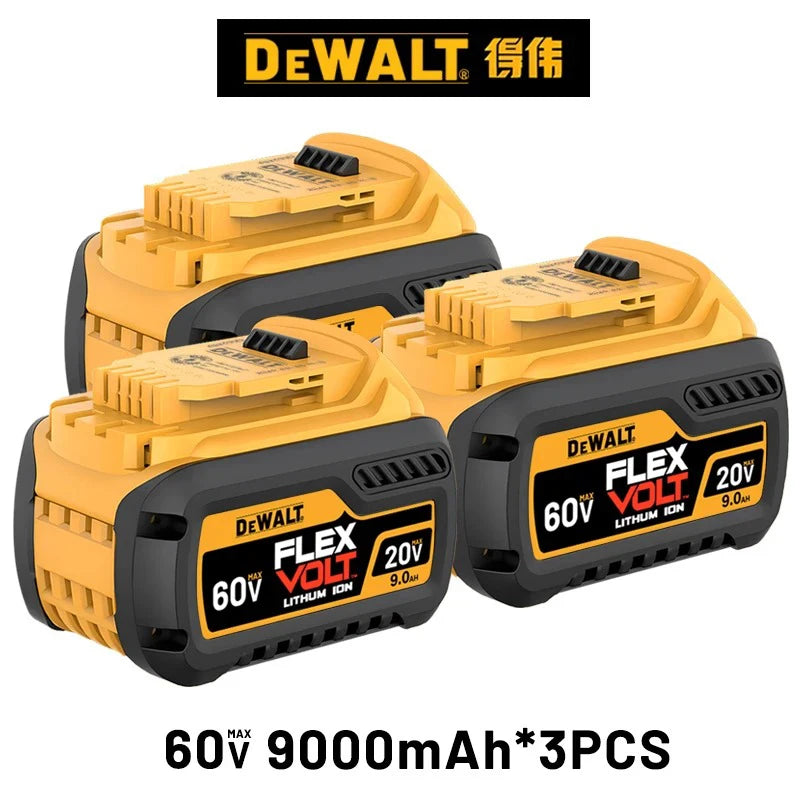 100% Genuine Dewalt 20V Battery,5AH 6AH Rechargeable Lithium Ion Battery, Dewalt DCB200 Power Tool Replacement Battery
