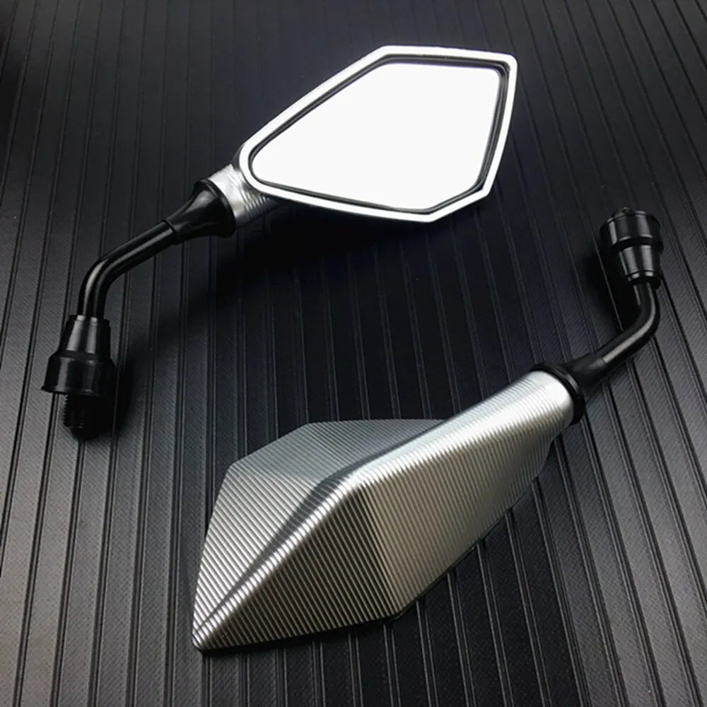 Universal M10 Motorcycle Rearview Mirror Replacement Parts Scooter E-bike Reversing Auxiliary Mirror Modified Accessories