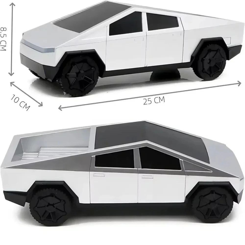 1:24 RC Cybertruck Pickup 4WD Off-Road Remote Control Car, 27Mhz High-Speed Dual Motor Truck with LED Lights,Gift for Boys Kids