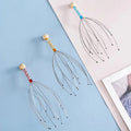 1/2pc Stainless Steel Head Massage Device Relaxation Octopus Scalp Massager Instrument Scratcher Relieves Tension Soul Extractor