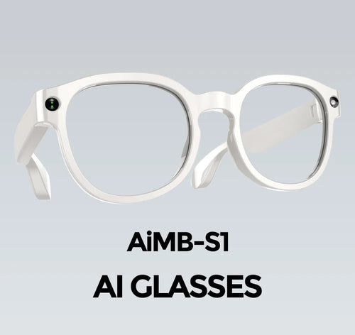 2026 AI Smart Glasses AI Translation 8MP HD Camera 4K Shooting Image Conversation Recording Listening To Music Smart Glasses