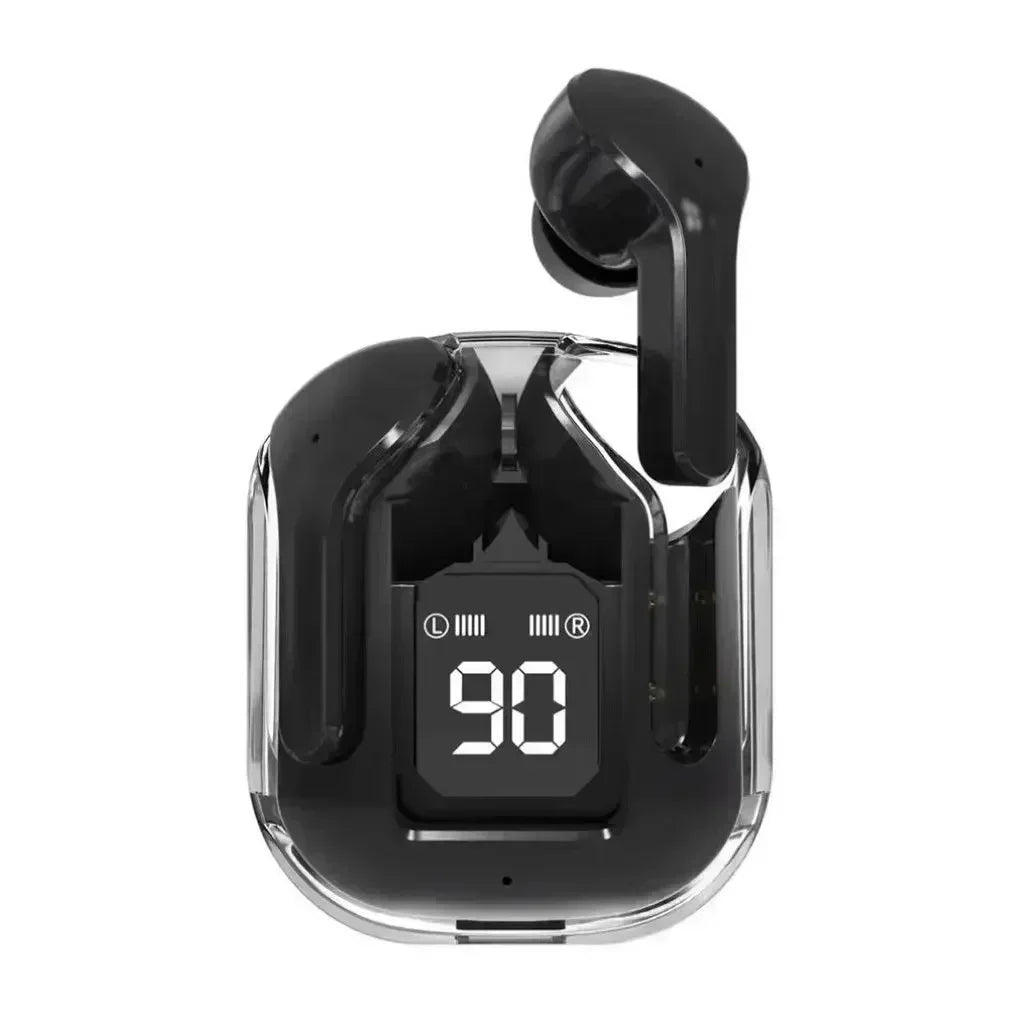 TWS LED 150mAh Power Digital Display Headset Wireless Headphones Power Digital Display Stereo Sound Earphones for Smartphones