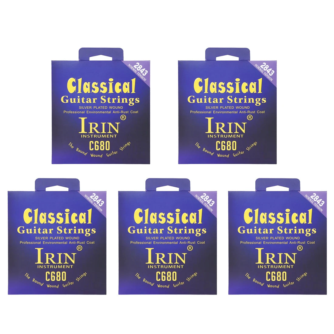 IRIN Classical Guitar Strings Nylon Silver Plated Wrap Strings Professional Practice performances Classical Guitar Accessories