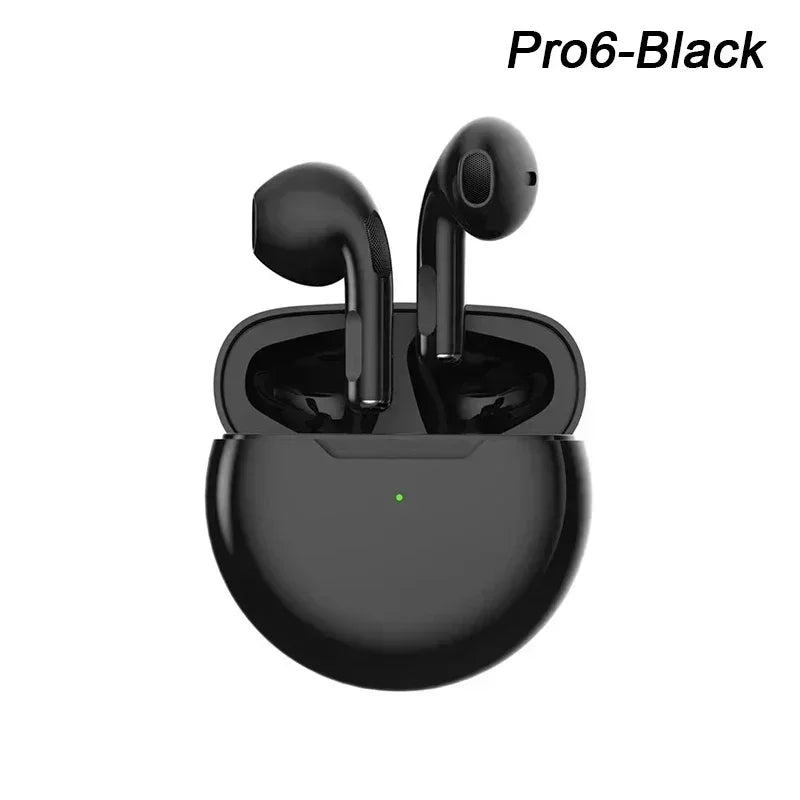 TWS Wireless Bluetooth In Ear Earphones HiFi Stereo Gaming Earphones, Built-in Microphone Sports Earphones