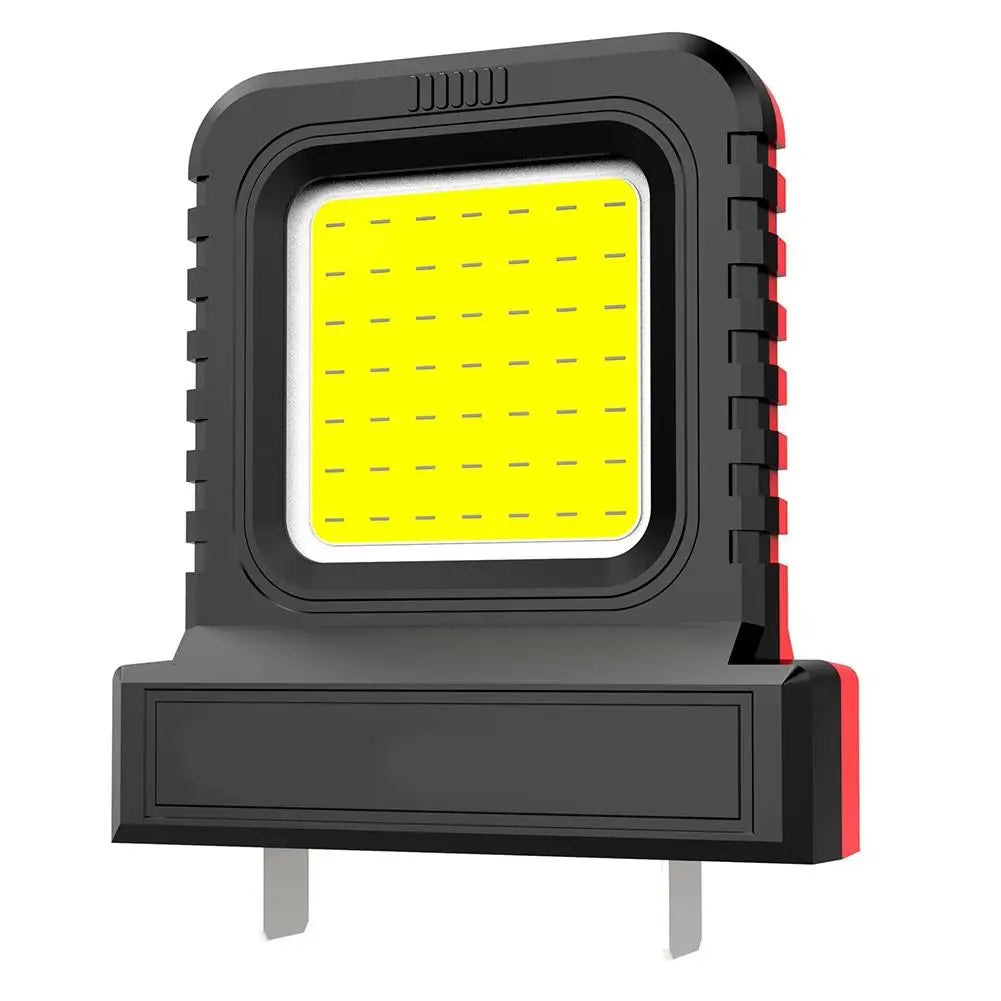 Power Tool Accessories Work Lamp, Compatible with Makita 18V DeWALT 20V Milwaukee Bosch M18 Lithium Battery Case, Portable Power