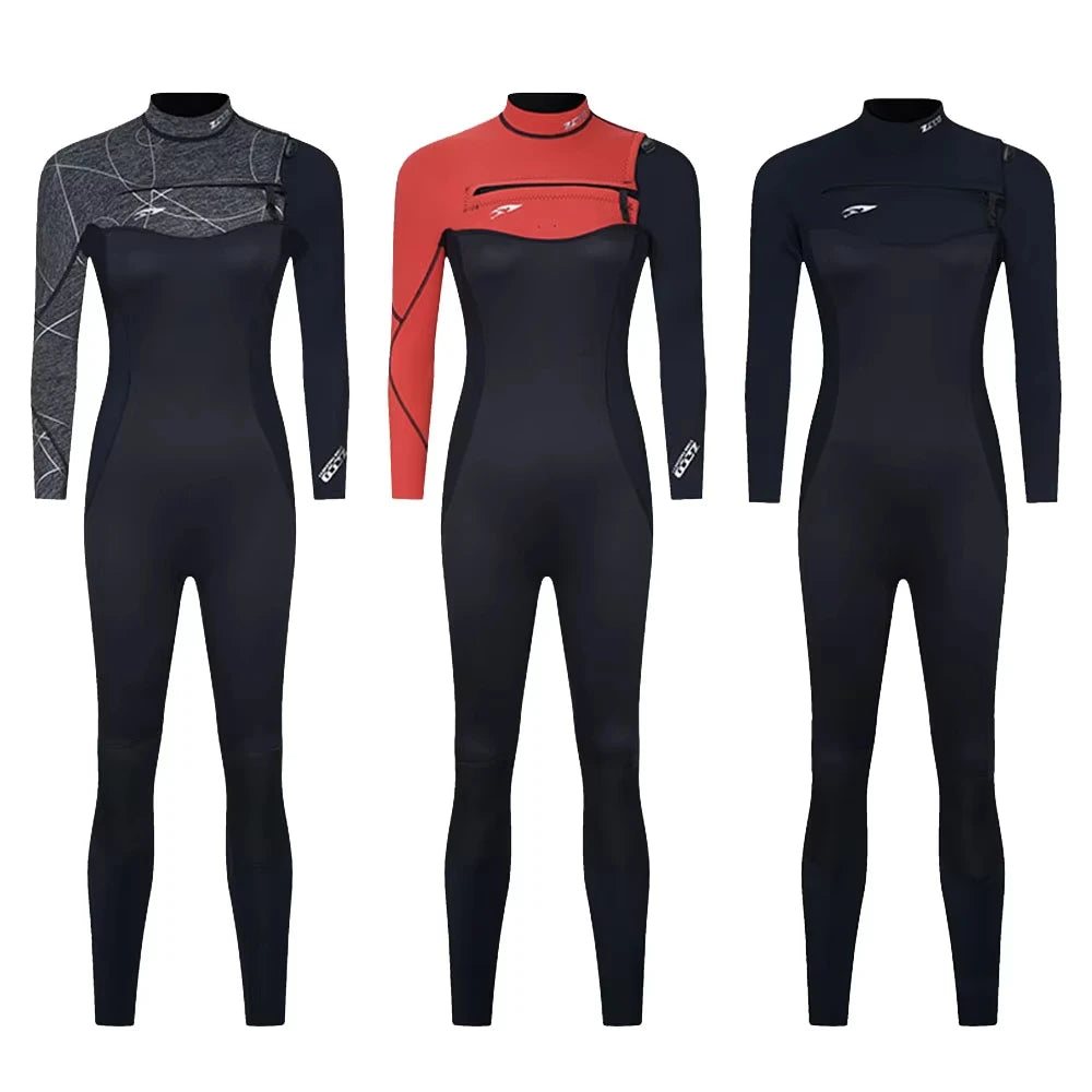 3/2MM Neoprene Wetsuit Surf Scuba Diving Suit Men Women Underwater Fishing Spearfishing Kitesurf Swimwear Wet Suit Equipment