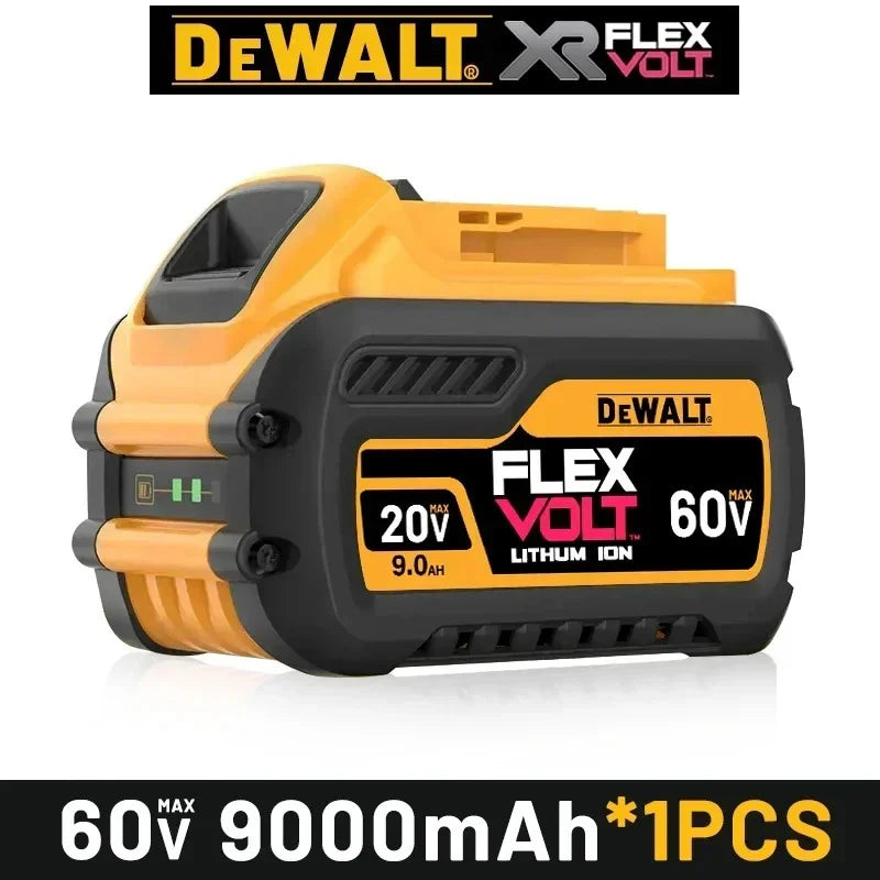 100% Genuine Dewalt 20V Battery,5AH 6AH Rechargeable Lithium Ion Battery, Dewalt DCB200 Power Tool Replacement Battery