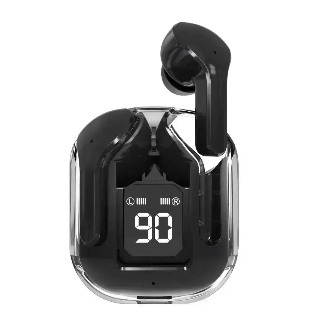 T2 Wireless Mini Earbuds LED Power Digital Display TWS Wireless Headset Stereo Bluetooth Headphones 5.3