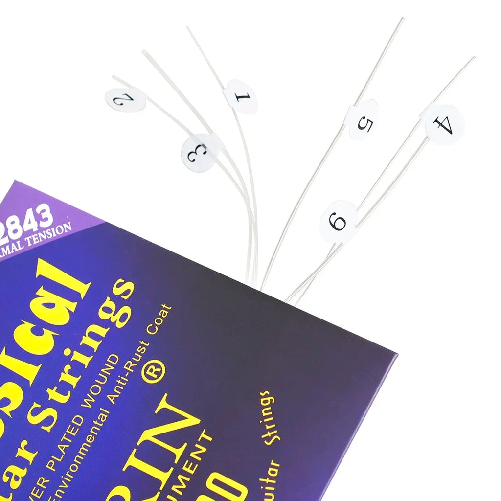 IRIN Classical Guitar Strings Nylon Silver Plated Wrap Strings Professional Practice performances Classical Guitar Accessories
