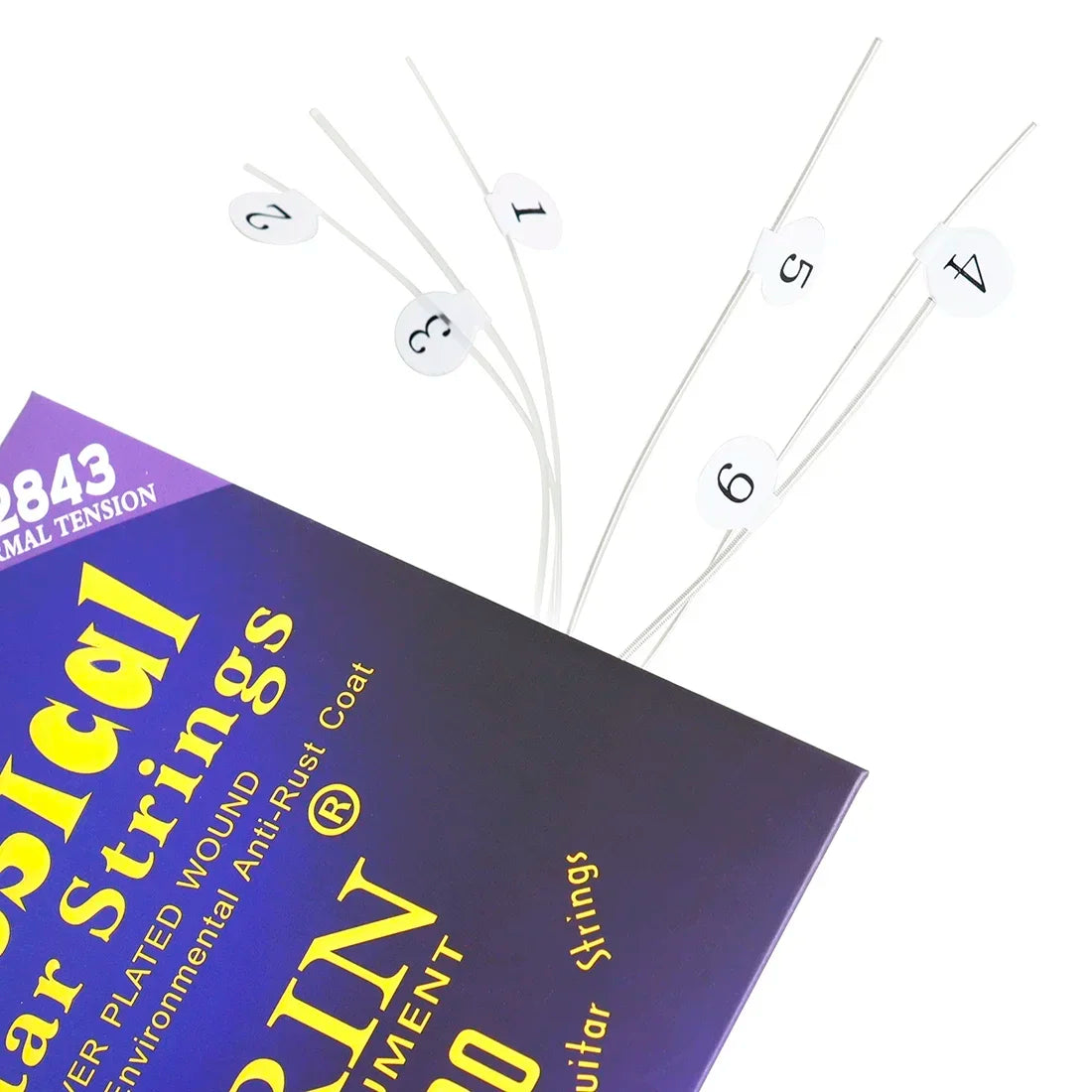 IRIN Classical Guitar Strings Nylon Silver Plated Wrap Strings Professional Practice performances Classical Guitar Accessories