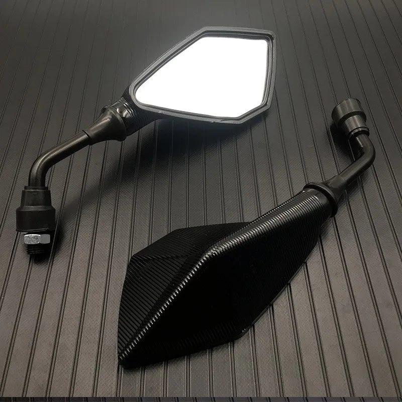 Universal M10 Motorcycle Rearview Mirror Replacement Parts Scooter E-bike Reversing Auxiliary Mirror Modified Accessories