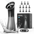 Electric Ear Wax Removal System Water Powered Ear Cleaning Tool with Irrigation Flusher 3 Pressure Settings Safe & Effective