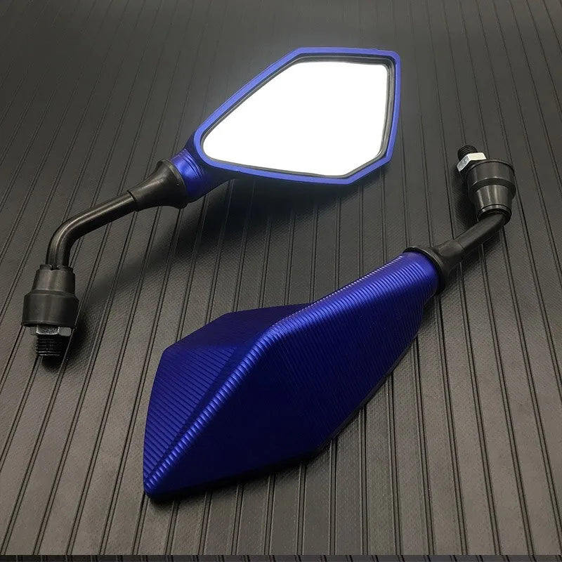 Universal M10 Motorcycle Rearview Mirror Replacement Parts Scooter E-bike Reversing Auxiliary Mirror Modified Accessories