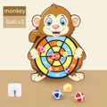 Educational Games Dart Board Baby Toy Stickey Ball Dart Indoor Sports Child Montessori Games for Children 3 to 7 Years