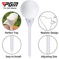 Golf Tees 10pcs Random Color 10 Degree Inclined Plastic Ball Seat JCT001