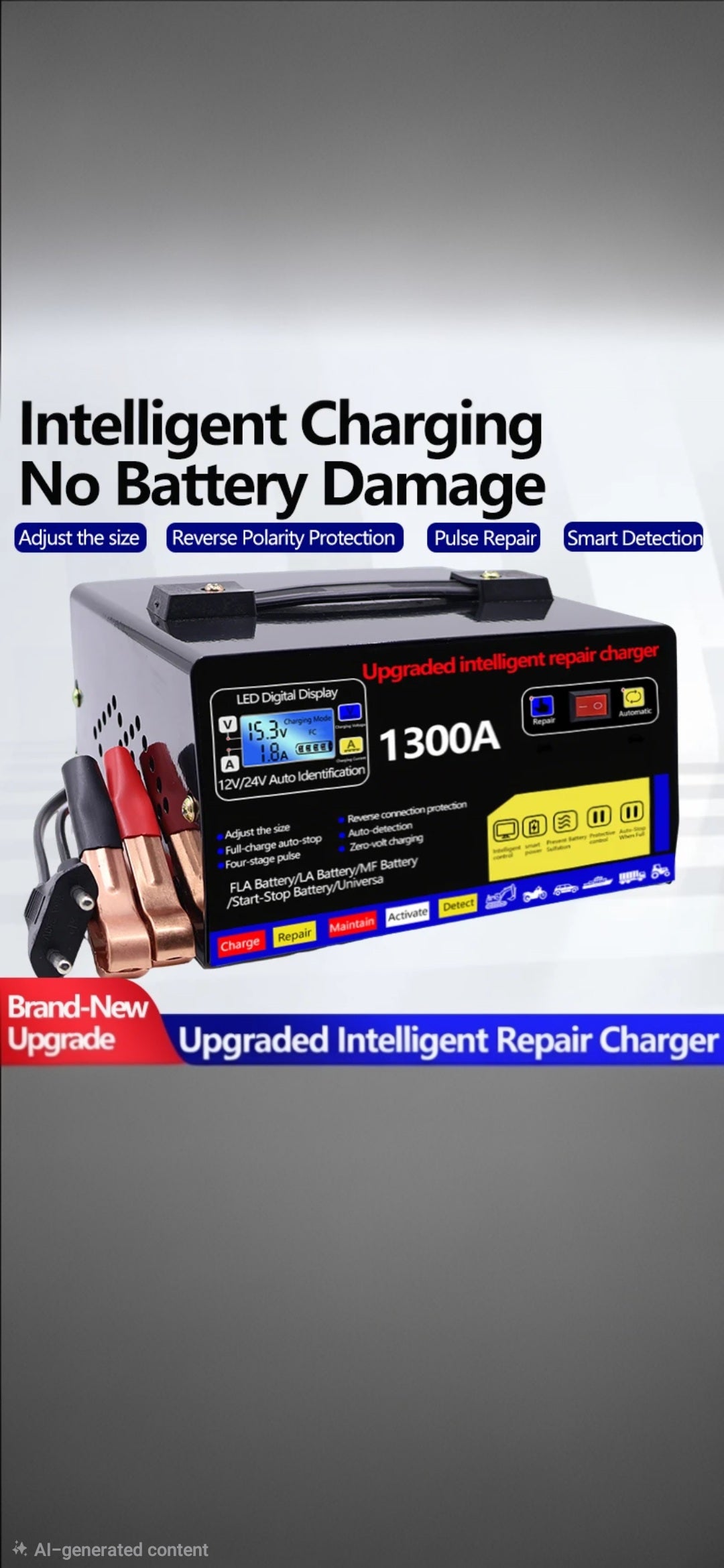 Upgraded Intelligent Repair Charger
