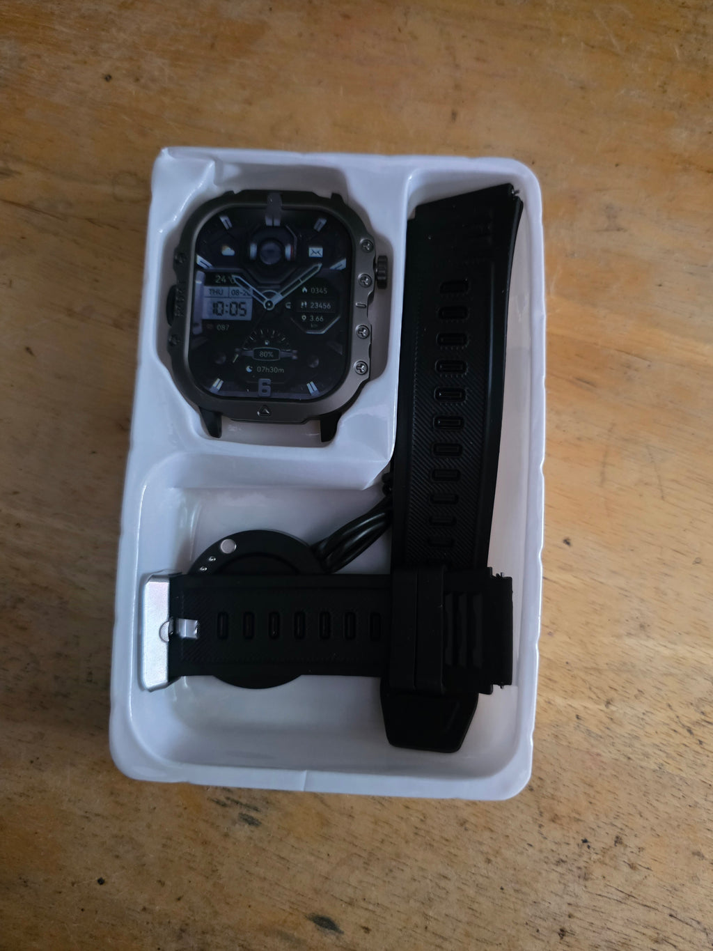 Laxasfit Rugged Smartwatch w/ GPS