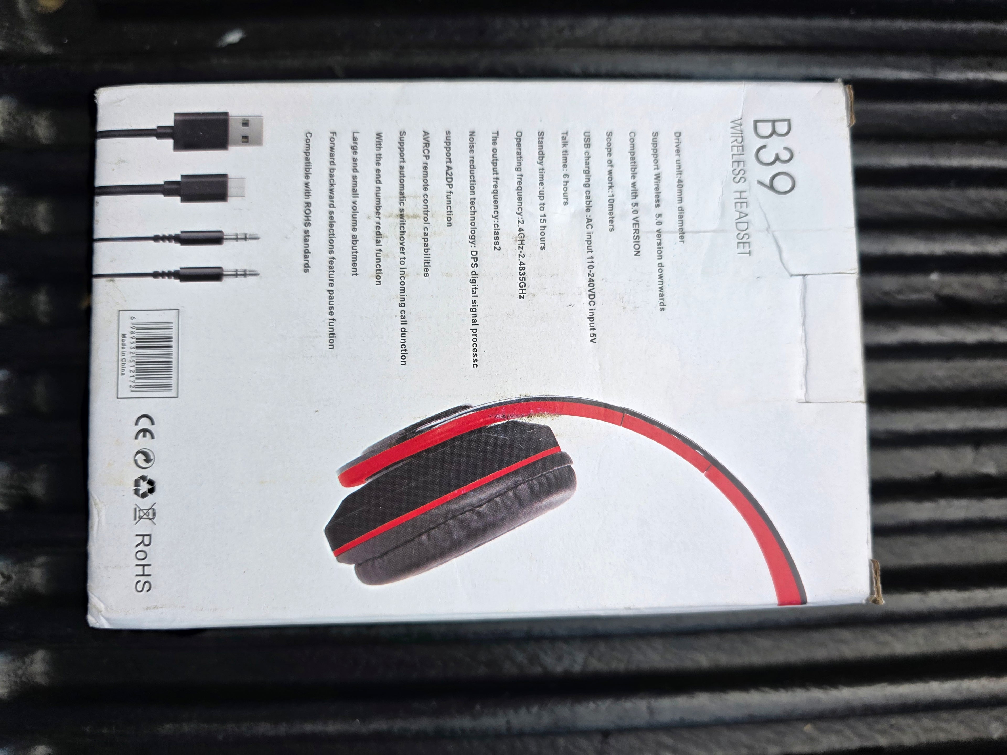 Foldable headphones