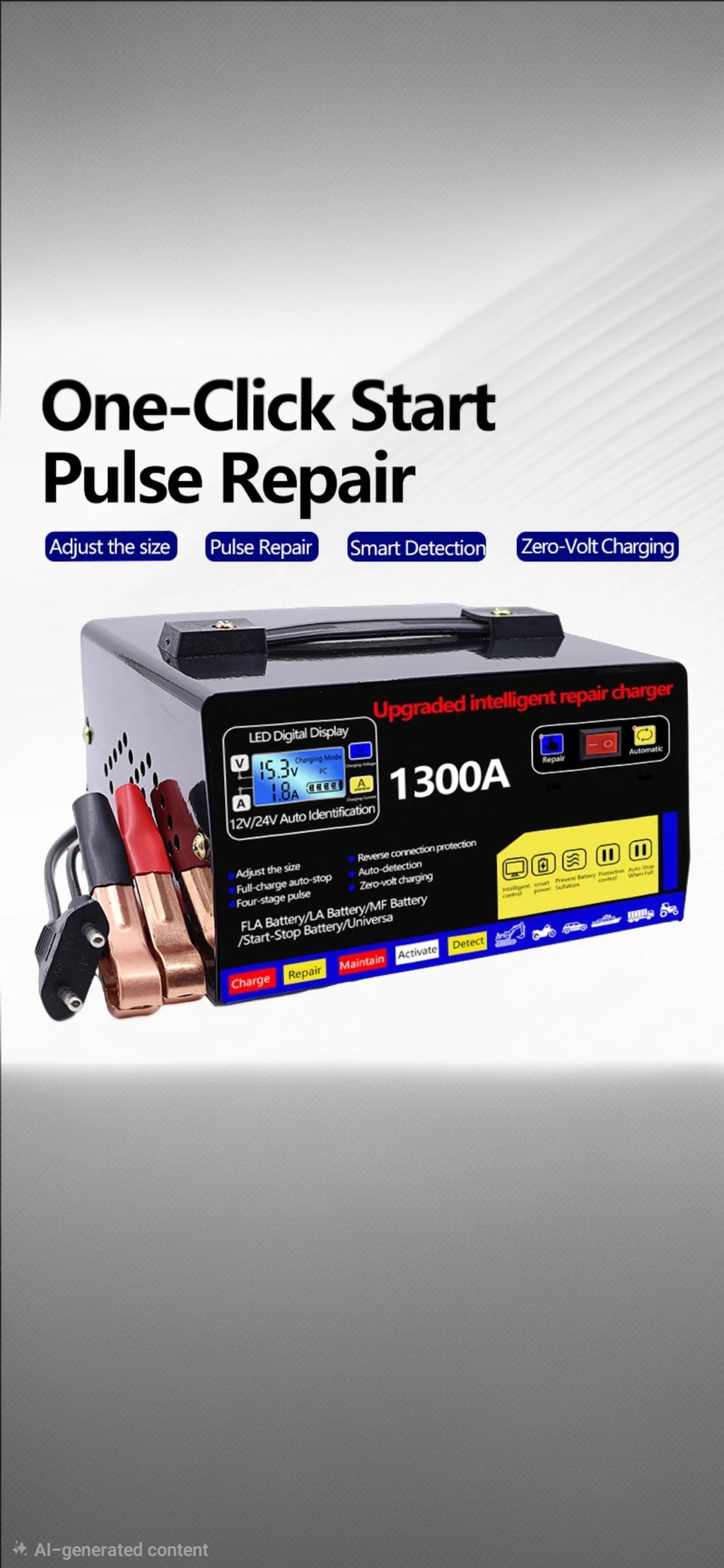Upgraded Intelligent Repair Charger