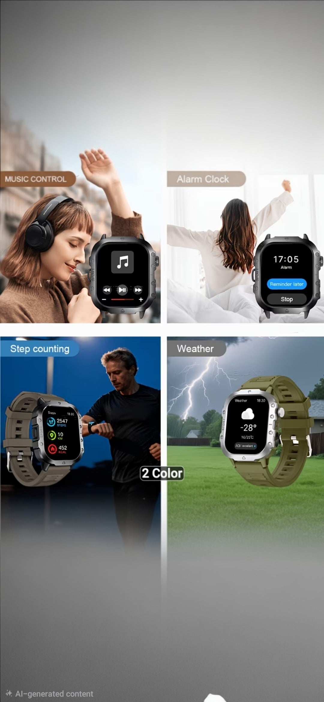 Laxasfit smartwatch