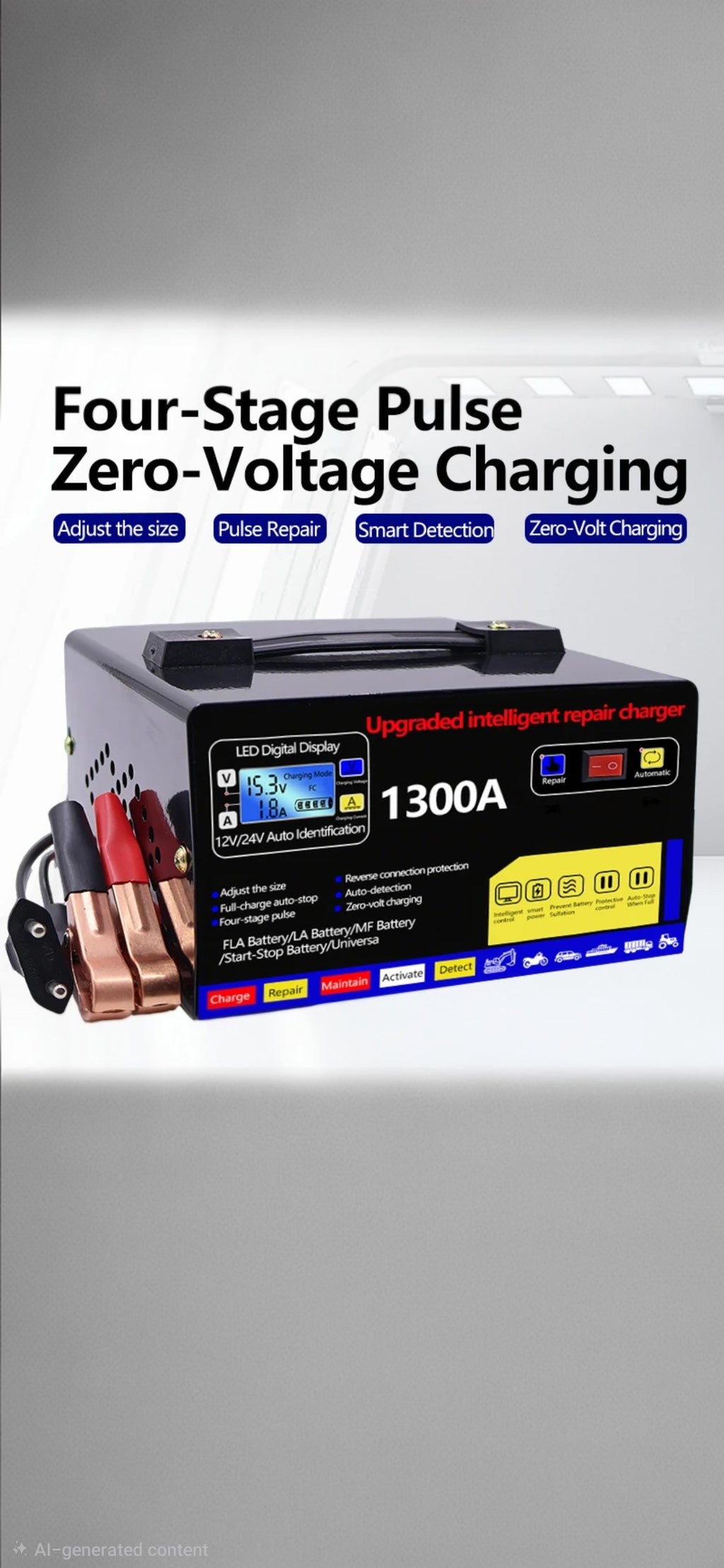 Upgraded Intelligent Repair Charger