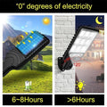 Solar outside street light w/Remote