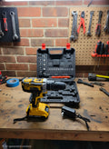 21-volt cordless drill with case