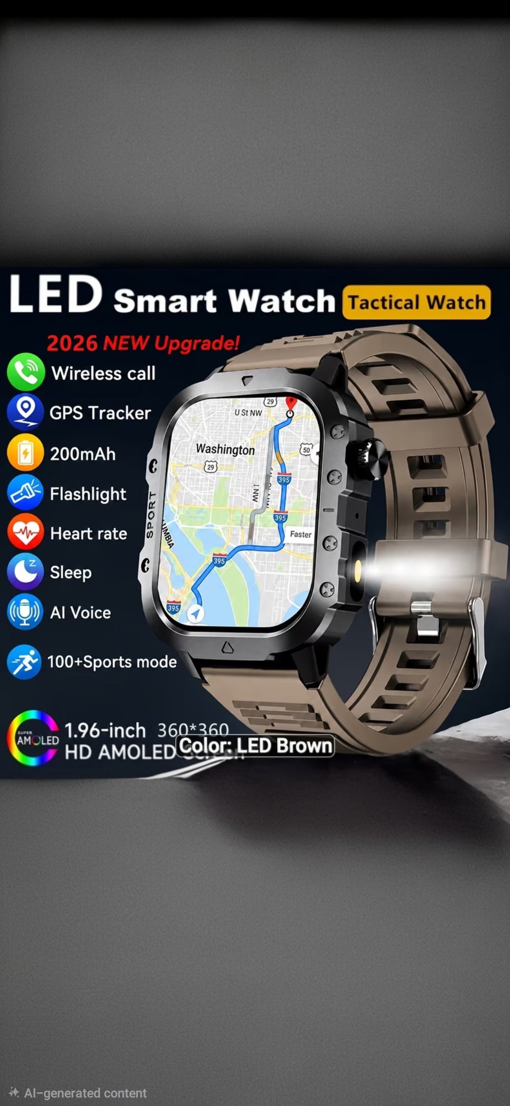Laxasfit smartwatch