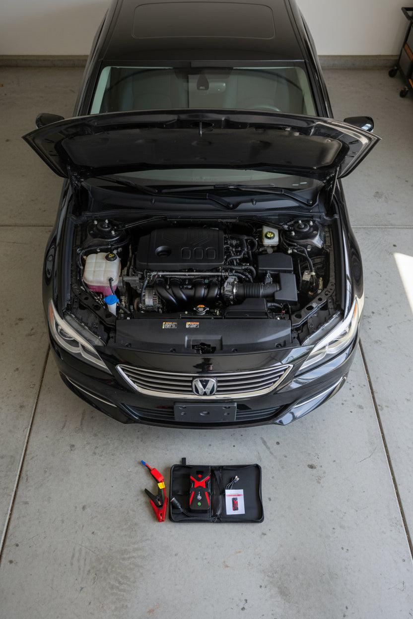 Multi functional car jumper box