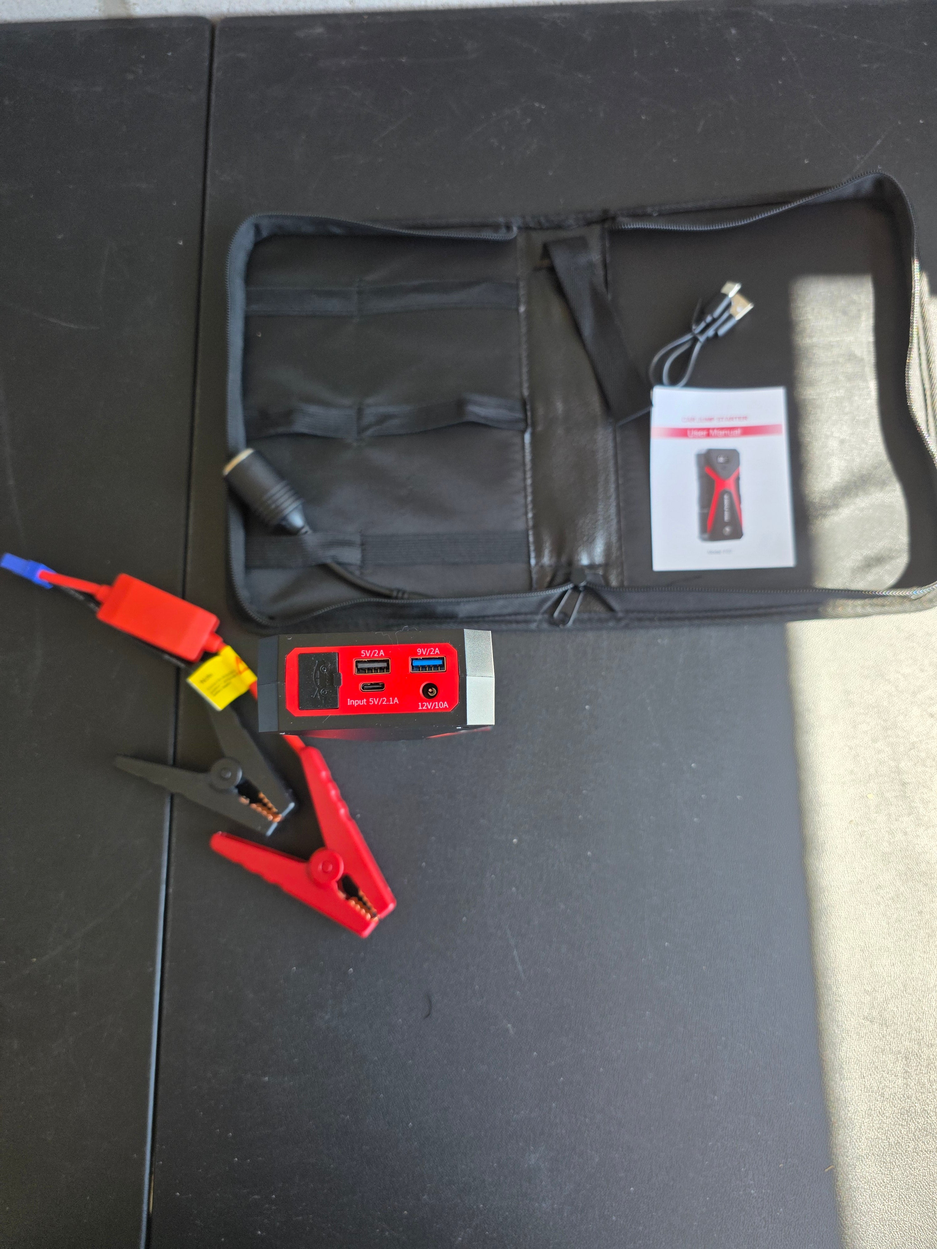 Multi functional car jumper box