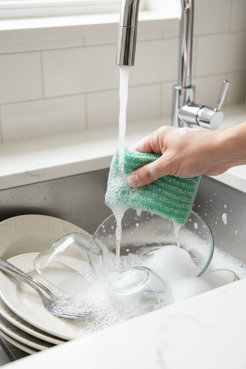 4pack heavy duty scrub sponges