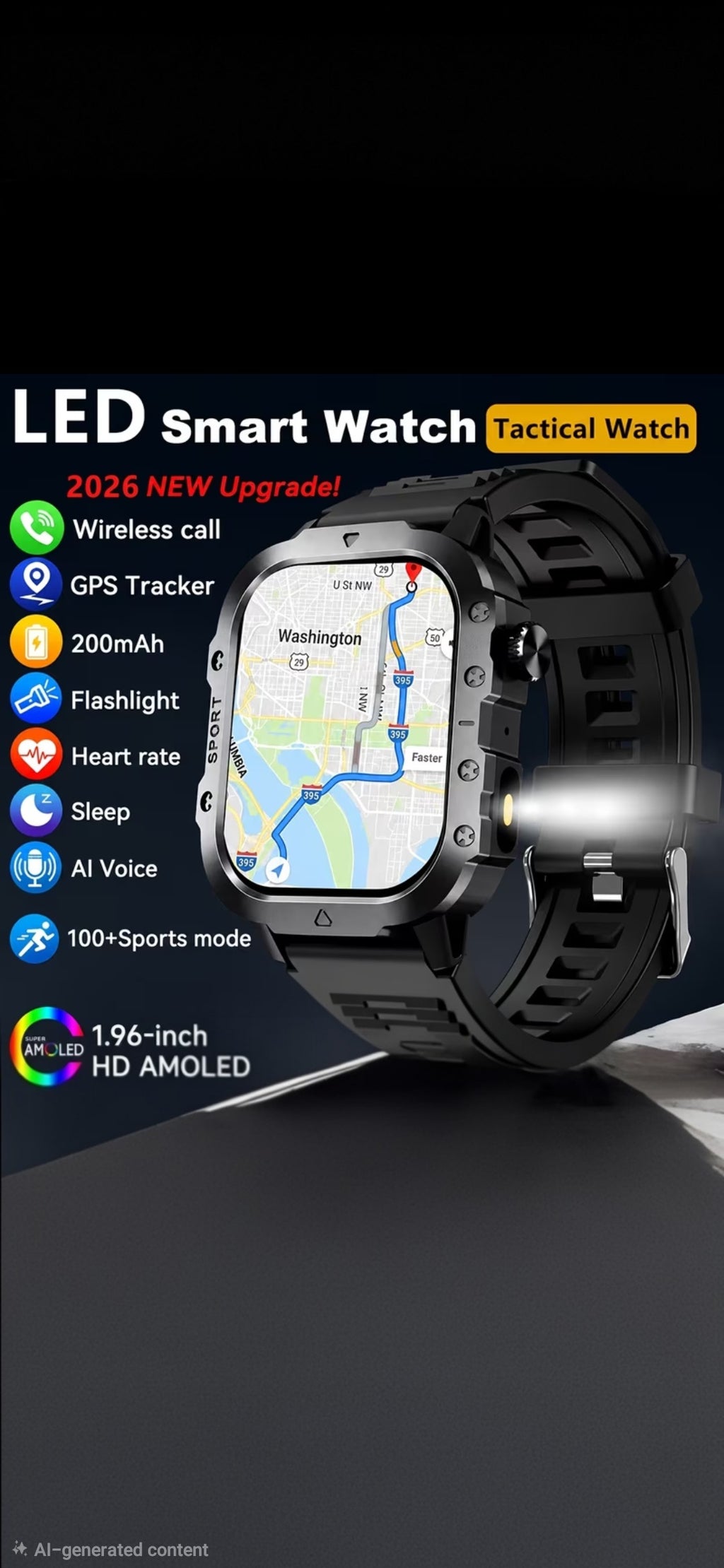 Laxasfit smartwatch