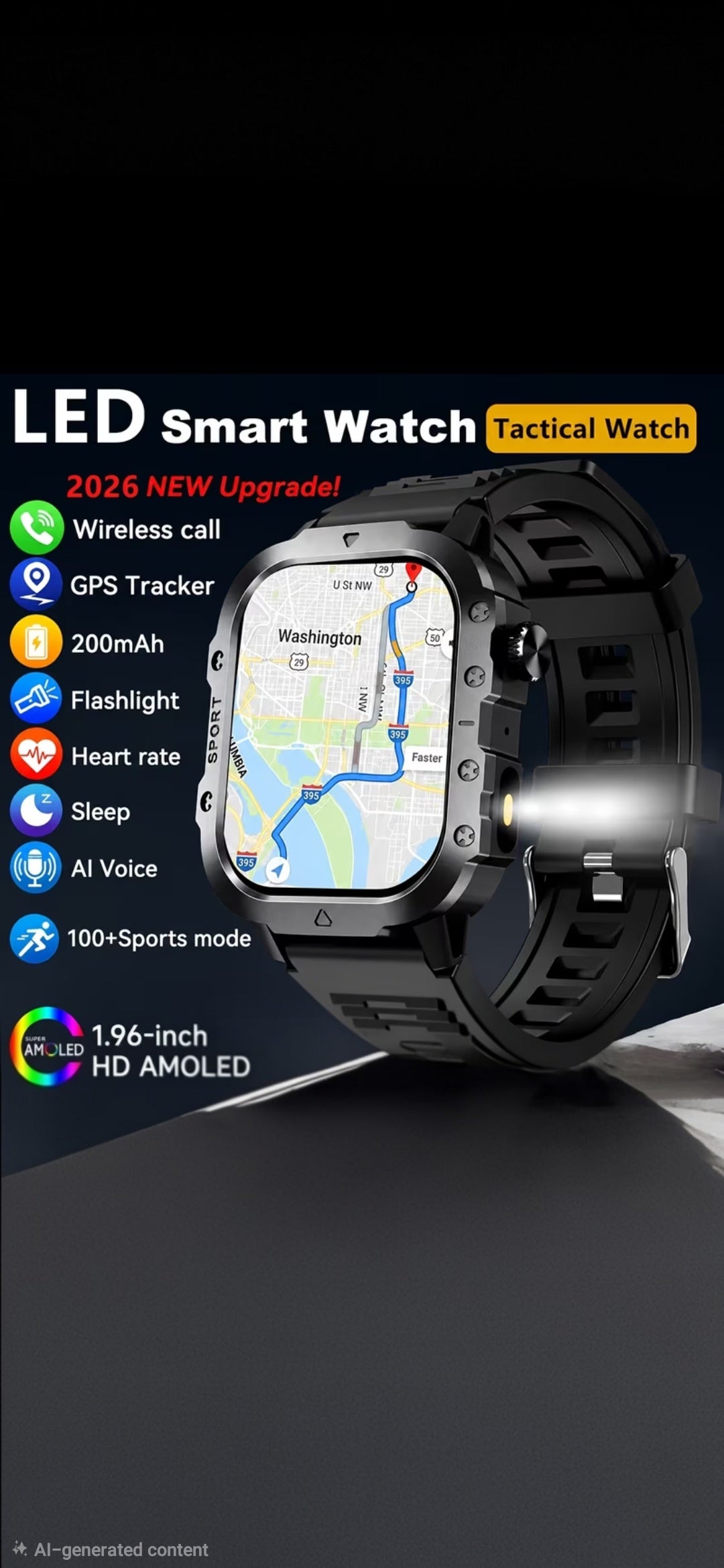 Laxasfit smartwatch