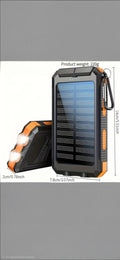 Portable solar charger and power bank