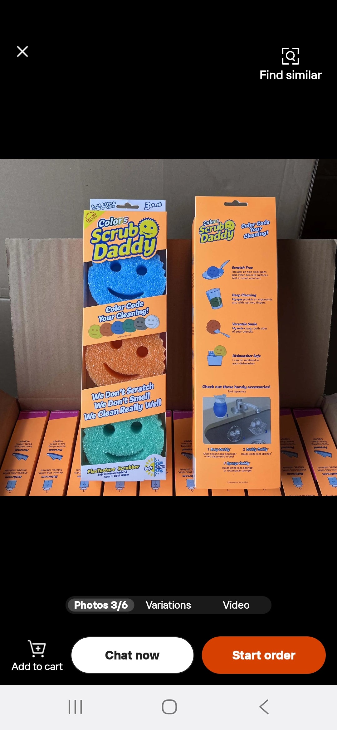 Box of 3 Scrub daddy