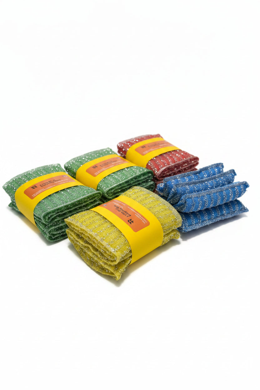 4pack heavy duty scrub sponges